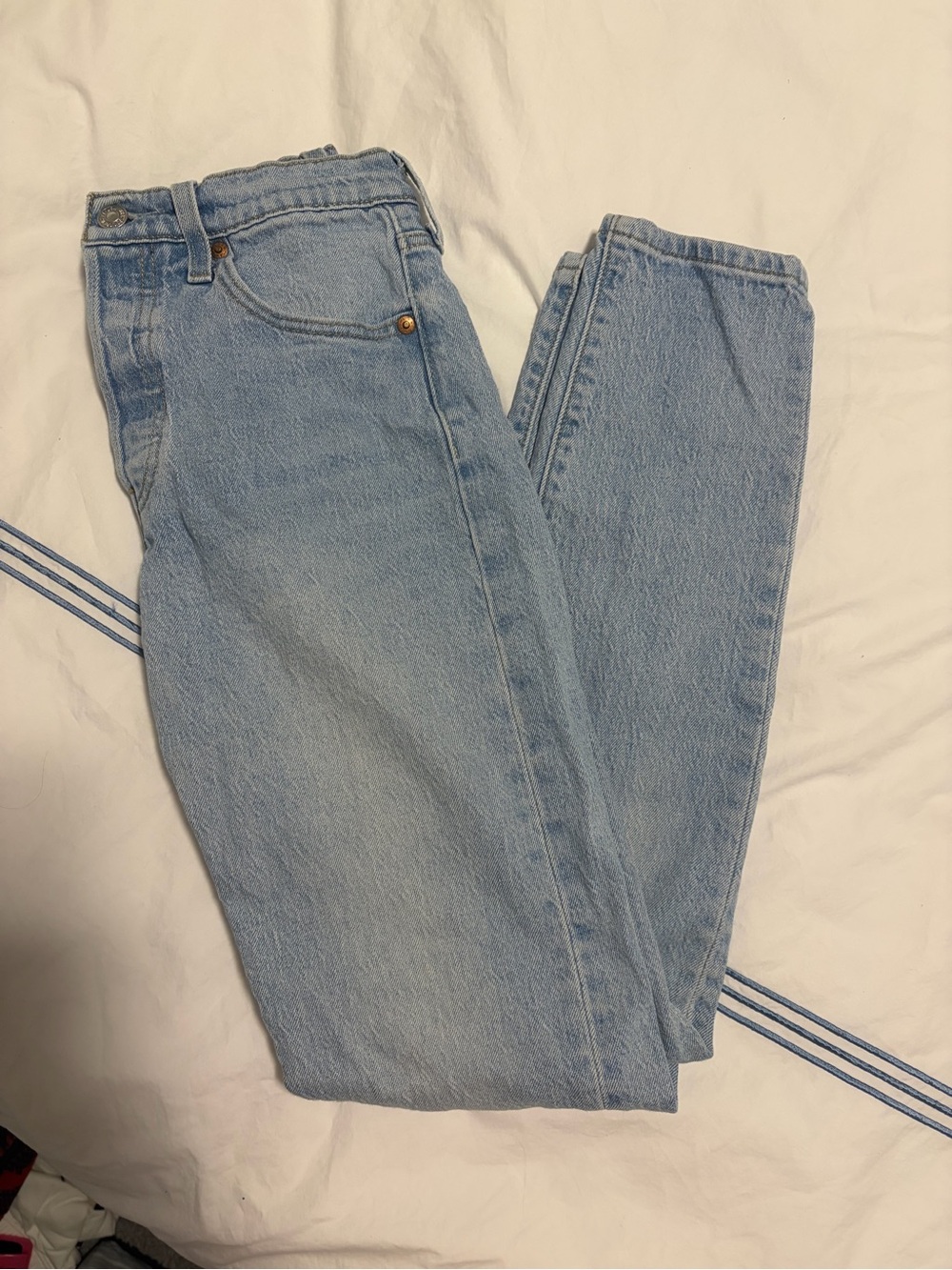 Levi's Light Blue Straight Leg Women's Jeans
